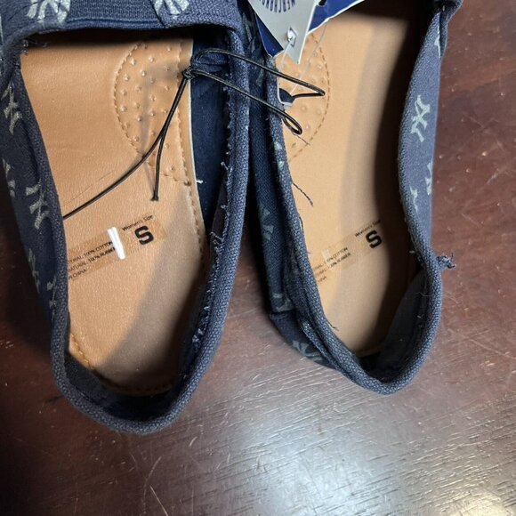 New York Yankees NY AOP Canvas Shoes WMN Small 5/6 Forever Collectibles MLB - Picture 8 of 10